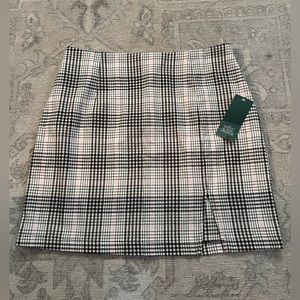 Plaid Skirt by Wild Fable